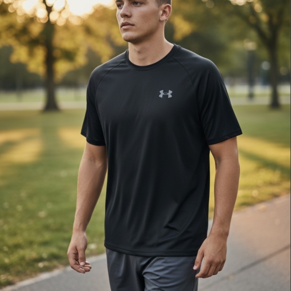 Under Armour Men's Black Performance Shirt